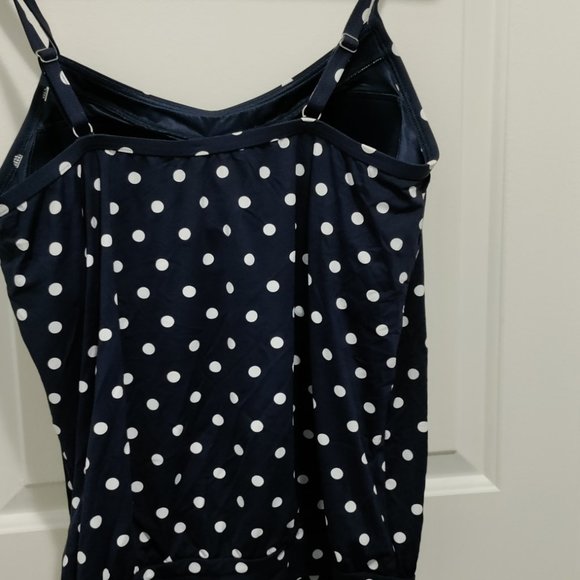 Land's End Swim Blouson Tankini - Picture 3 of 7